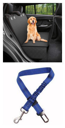 Pet Dog Car Back Seat Carrier With Zipper