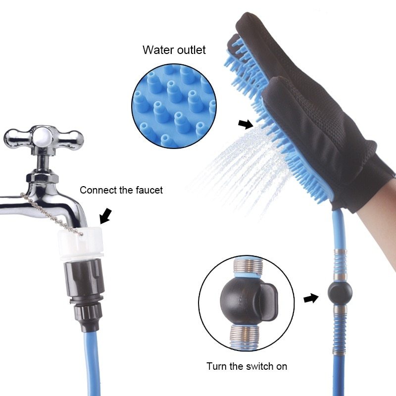 Handheld Pet Dog Shower Head Tool
