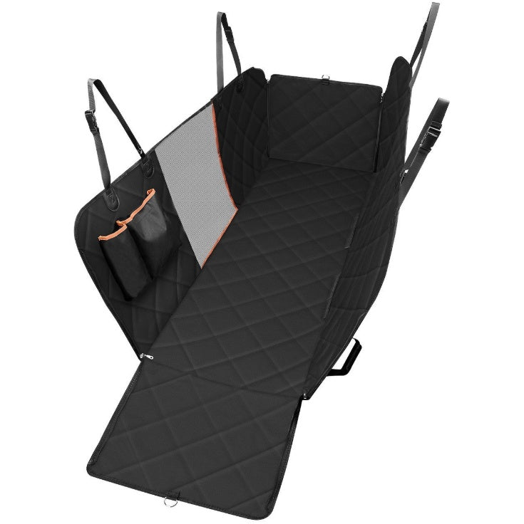 Pet Dog Car Back Seat Carrier With Zipper