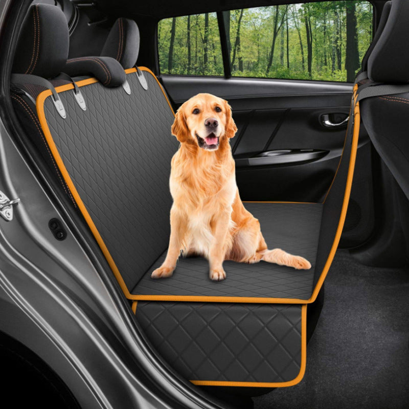 Pet Dog Car Back Seat Carrier With Zipper
