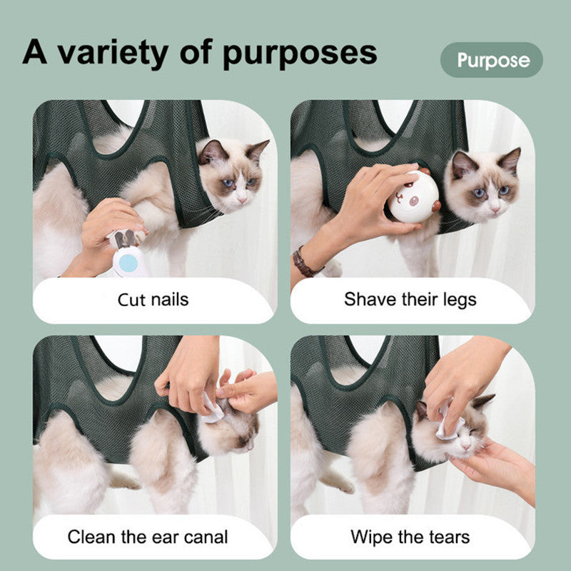 Sling Pet Grooming Hammock Harness