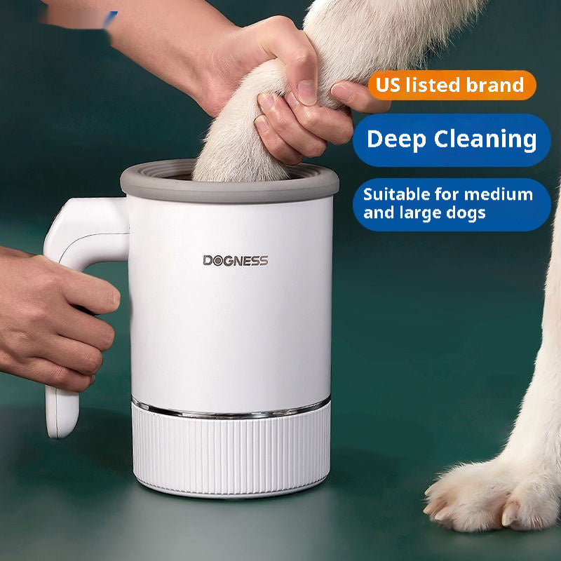 Pet Dog Automatic Paw Cleaning Device