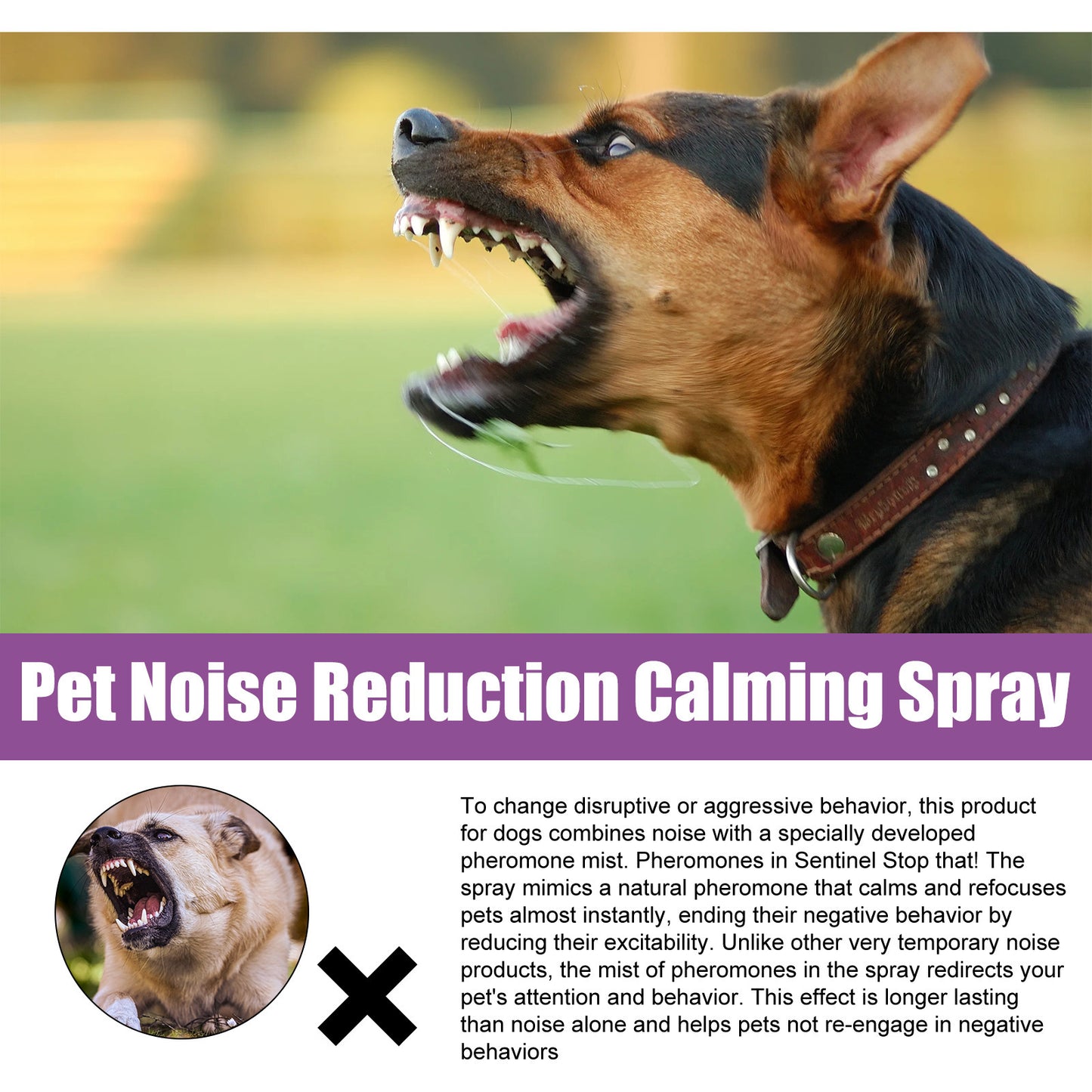 Pet Soothing Noise Reduction Calm Spray
