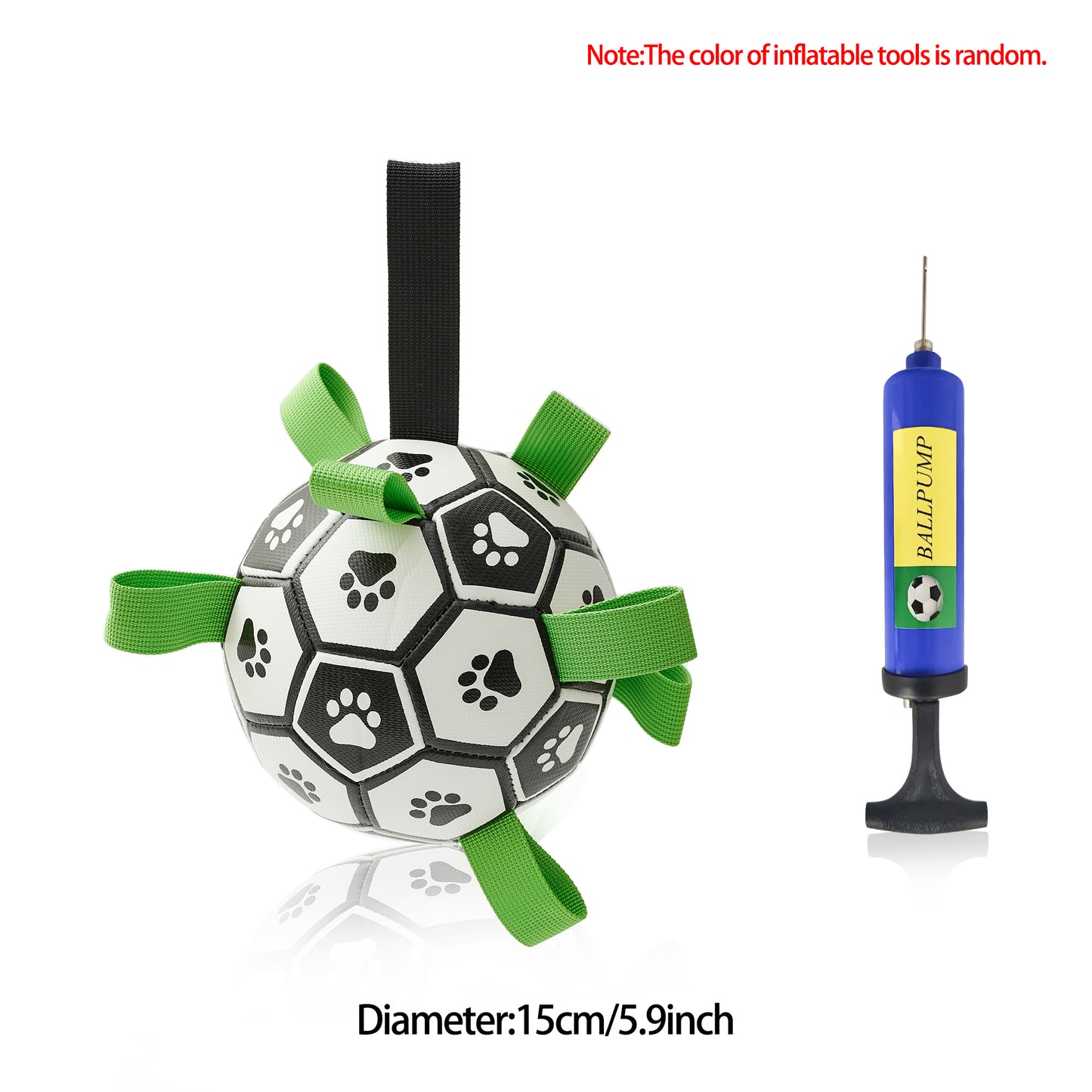 Inflated Football Training Toy For Dogs