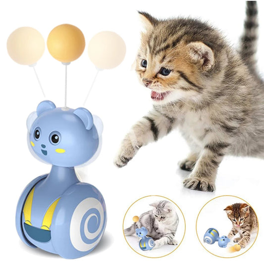 Interactive Feather Cat Bumbler Funny Toy