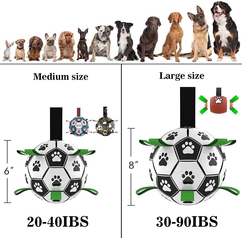 Inflated Football Training Toy For Dogs