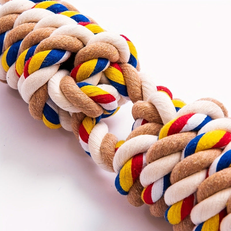 Teeth Grinding Large Rope Knot Toy For Pet