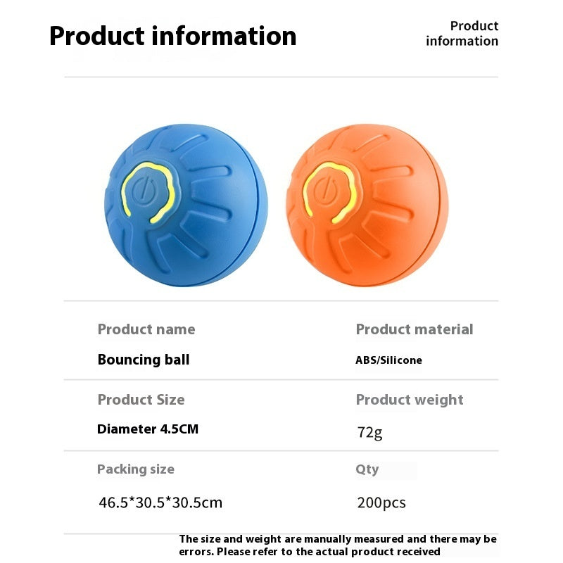 USB Smart Automatic Moving Dog Ball