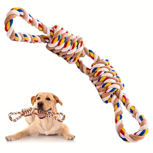 Teeth Grinding Large Rope Knot Toy For Pet