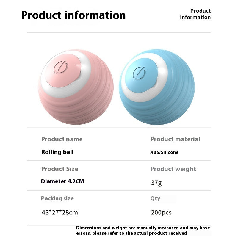 USB Smart Automatic Moving Dog Ball